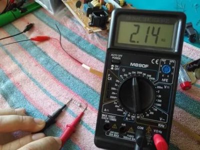 Как измерить сопротивление резистора