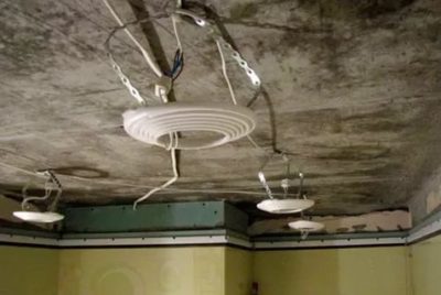 Как установить светильники в натяжной потолок
