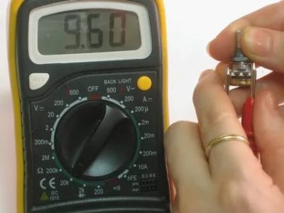 Как измерить сопротивление переменного резистора