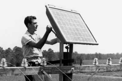 Кто изобрел первую солнечную батарею